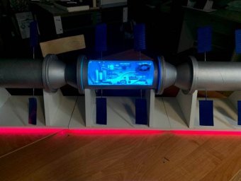 Юные космоконструкторы представили свои творения.